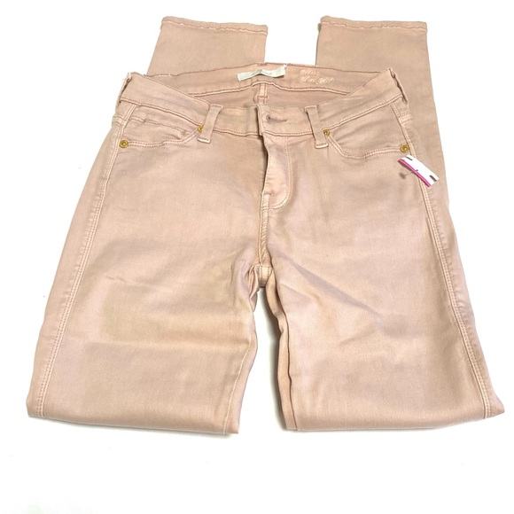 7 For all Mankind Pink Jeans - Picture 4 of 8